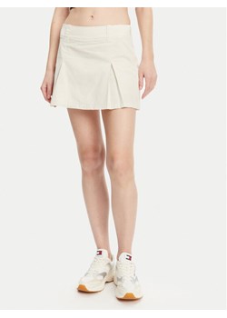 Calvin Klein Jeans Spódnica mini J20J225215 Beżowy Regular Fit ze sklepu MODIVO w kategorii Spódnice - zdjęcie 181078378
