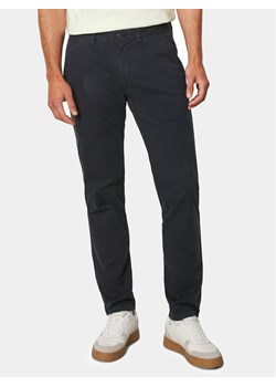 Marc O'Polo Chinosy 420 0029 10044 Granatowy Shaped Fit ze sklepu MODIVO w kategorii Spodnie męskie - zdjęcie 181078548
