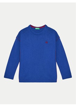 United Colors Of Benetton Sweter 1041H1025 Niebieski Regular Fit ze sklepu MODIVO w kategorii Swetry chłopięce - zdjęcie 181078565