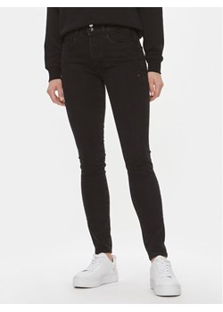 Guess Jeansy W4RA3 4D59I1 Czarny Skinny Fit ze sklepu MODIVO w kategorii Jeansy damskie - zdjęcie 181078695