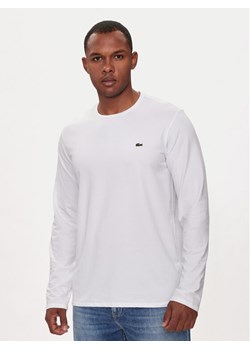 Lacoste Longsleeve TH0990 Biały Regular Fit ze sklepu MODIVO w kategorii T-shirty męskie - zdjęcie 181078696