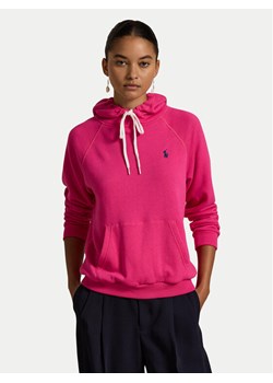 Polo Ralph Lauren Bluza 211935583011 Różowy Regular Fit ze sklepu MODIVO w kategorii Bluzy damskie - zdjęcie 181078768