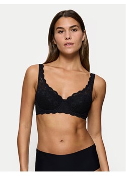 Triumph Biustonosz z fiszbiną Amourette 10209584 Czarny ze sklepu MODIVO w kategorii Biustonosze - zdjęcie 181078939