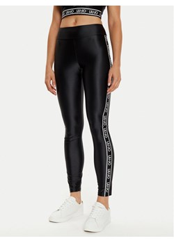 Liu Jo Sport Legginsy TF4192 J4726 Czarny Slim Fit ze sklepu MODIVO w kategorii Spodnie damskie - zdjęcie 181079016