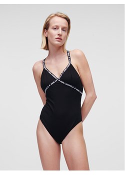 KARL LAGERFELD Body 225W2116 Czarny ze sklepu MODIVO w kategorii Body damskie - zdjęcie 181079138