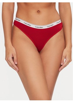 Calvin Klein Underwear Figi brazylijskie 000QD5246E Czerwony ze sklepu MODIVO w kategorii Majtki damskie - zdjęcie 181079175