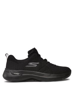 Skechers Sneakersy Go Walk Arch Fit 124403/BBK Czarny ze sklepu MODIVO w kategorii Buty sportowe damskie - zdjęcie 181079216