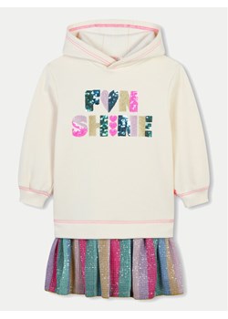 Billieblush Sukienka dzianinowa U20502 Beżowy Loose Fit ze sklepu MODIVO w kategorii Sukienki dziewczęce - zdjęcie 181079265