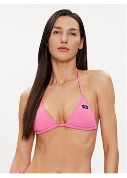 Calvin Klein Swimwear Góra od bikini KW0KW02394 Różowy ze sklepu MODIVO w kategorii Stroje kąpielowe - zdjęcie 181079315