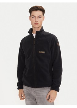 Napapijri Polar T-Dolent NP0A4HZP Czarny Regular Fit ze sklepu MODIVO w kategorii Bluzy męskie - zdjęcie 181079335