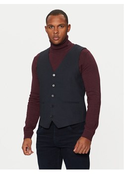 Tom Tailor Kamizelka garniturowa 1044114 Granatowy Slim Fit ze sklepu MODIVO w kategorii Kamizelki męskie - zdjęcie 181079346