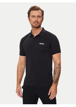 Boss Polo Patteo MB 15 50519853 Czarny Slim Fit ze sklepu MODIVO w kategorii T-shirty męskie - zdjęcie 181079478