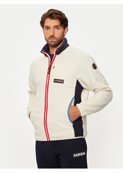 Napapijri Polar T-Dolent NP0A4HZP Beżowy Regular Fit ze sklepu MODIVO w kategorii Bluzy męskie - zdjęcie 181079489