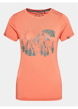 Viking T-Shirt Bamboo Hopi Lady 500/25/6656 Różowy Regular Fit ze sklepu MODIVO w kategorii Bluzki damskie - zdjęcie 181079495