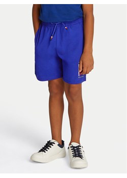 Tommy Hilfiger Szorty sportowe Graphic KB0KB09477 Niebieski Regular Fit ze sklepu MODIVO w kategorii Spodenki chłopięce - zdjęcie 181079507