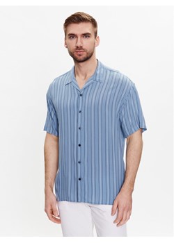 Jack&Jones Koszula Chain 12227973 Niebieski Relaxed Fit ze sklepu MODIVO w kategorii Koszule męskie - zdjęcie 181079545