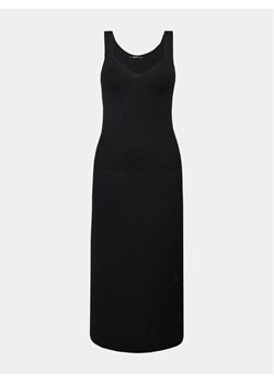 Gina Tricot Sukienka dzianinowa 19485 Czarny Slim Fit ze sklepu MODIVO w kategorii Sukienki - zdjęcie 181079617