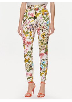 Marciano Guess Spodnie materiałowe Botanical 4RGB18 7247Z Kolorowy Regular Fit ze sklepu MODIVO w kategorii Spodnie damskie - zdjęcie 181079876