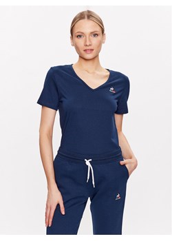 Le Coq Sportif T-Shirt 2310424 Granatowy Regular Fit ze sklepu MODIVO w kategorii Bluzki damskie - zdjęcie 181079959
