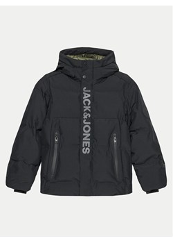 Jack&Jones Junior Kurtka zimowa Alpha 12262162 Czarny Regular Fit ze sklepu MODIVO w kategorii Kurtki chłopięce - zdjęcie 181079969