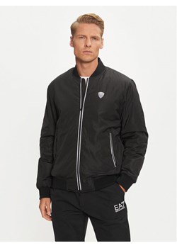 EA7 Emporio Armani Kurtka bomber 8NPB12 PN7LZ 1200 Czarny Regular Fit ze sklepu MODIVO w kategorii Kurtki męskie - zdjęcie 181080059