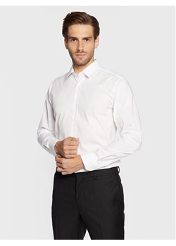 Hugo Koszula Elisha02 50479396 Biały Extra Slim Fit ze sklepu MODIVO w kategorii Koszule męskie - zdjęcie 181080117