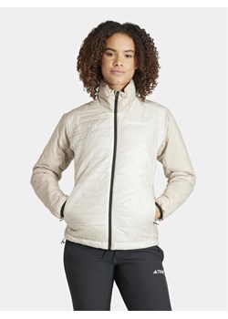 adidas Kurtka outdoor IB4179 Beżowy Regular Fit ze sklepu MODIVO w kategorii Kurtki damskie - zdjęcie 181080348