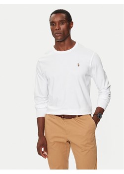Polo Ralph Lauren Longsleeve 710760121 Biały Slim Fit ze sklepu MODIVO w kategorii T-shirty męskie - zdjęcie 181080417