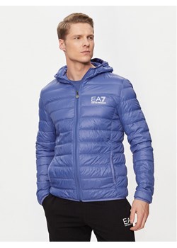 EA7 Emporio Armani Kurtka puchowa 8NPB02 PN29Z 1557 Niebieski Regular Fit ze sklepu MODIVO w kategorii Kurtki męskie - zdjęcie 181080488