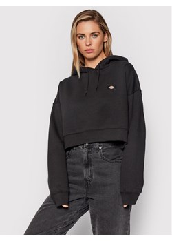 Dickies Bluza Oakport DK0A4XJTBLK Czarny Cropped Fit ze sklepu MODIVO w kategorii Bluzy damskie - zdjęcie 181080575
