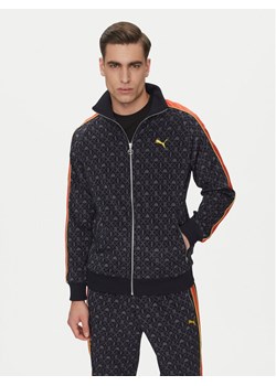 Puma Bluza Road To Unity T7 629595 Granatowy Regular Fit ze sklepu MODIVO w kategorii Bluzy męskie - zdjęcie 181080578
