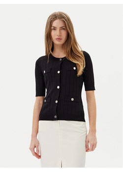 ARTIGLI Kardigan ACMA001877 Czarny Regular Fit ze sklepu MODIVO w kategorii Swetry damskie - zdjęcie 181080616