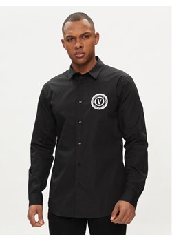 Versace Jeans Couture Koszula 76GALYS1 Czarny Regular Fit ze sklepu MODIVO w kategorii Koszule męskie - zdjęcie 181080735