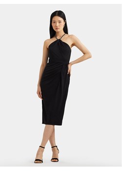 Lauren Ralph Lauren Sukienka koktajlowa 250933432001 Czarny Slim Fit ze sklepu MODIVO w kategorii Sukienki - zdjęcie 181080736