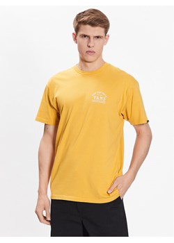 Vans T-Shirt Ground Up VN0006DF Żółty Regular Fit ze sklepu MODIVO w kategorii T-shirty męskie - zdjęcie 181080785