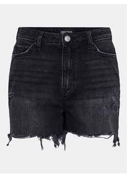 Pieces Szorty jeansowe Summer 17146748 Czarny Regular Fit ze sklepu MODIVO w kategorii Szorty - zdjęcie 181080827