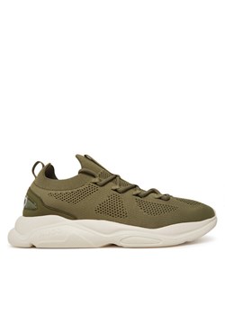 HUGO Sneakersy Leon 50541684 Zielony ze sklepu MODIVO w kategorii Buty sportowe męskie - zdjęcie 181080876