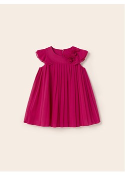 Mayoral Sukienka elegancka 1960 Różowy Regular Fit ze sklepu MODIVO w kategorii Sukienki niemowlęce - zdjęcie 181080906
