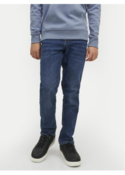 Jack&Jones Junior Jeansy Glenn 12237499 Niebieski Slim Fit ze sklepu MODIVO w kategorii Spodnie chłopięce - zdjęcie 181080955
