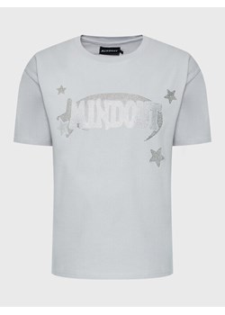 Mindout T-Shirt Unisex Starlight Szary Oversize ze sklepu MODIVO w kategorii Bluzki damskie - zdjęcie 181080998