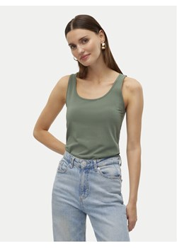 Vero Moda Top Lulu 10323756 Zielony Regular Fit ze sklepu MODIVO w kategorii Bluzki damskie - zdjęcie 181081066