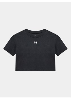 Under Armour T-Shirt Ua Crop Sportstyle Logo Ss 1380878 Czarny Loose Fit ze sklepu MODIVO w kategorii T-shirty chłopięce - zdjęcie 181081096