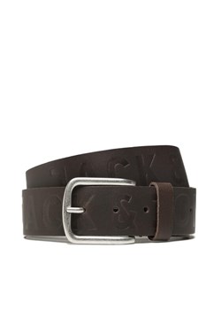 Jack&Jones Pasek Męski Jacporto 12229512 Brązowy ze sklepu MODIVO w kategorii Paski męskie - zdjęcie 181081207