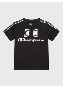 Champion T-Shirt 306326 Czarny Regular Fit ze sklepu MODIVO w kategorii T-shirty chłopięce - zdjęcie 181081268