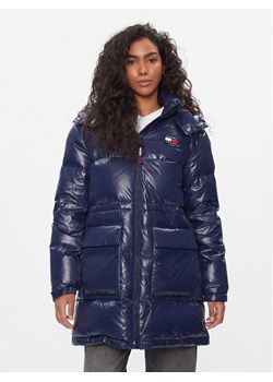 Tommy Jeans Kurtka puchowa Alaska DW0DW16573 Granatowy Regular Fit ze sklepu MODIVO w kategorii Kurtki damskie - zdjęcie 181081286