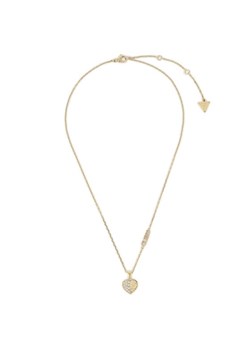 Guess Naszyjnik Lovely Guess JUBN03 035JW Żółte złocenie ze sklepu MODIVO w kategorii Naszyjniki - zdjęcie 181081405