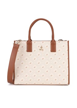 Beverly Hills Polo Club Torebka BHPC-S-003-07 Beżowy ze sklepu MODIVO w kategorii Torebki damskie - zdjęcie 181081429