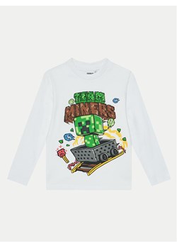 OVS Bluzka 2138193 Écru Regular Fit ze sklepu MODIVO w kategorii Bluzki dziewczęce - zdjęcie 181081479