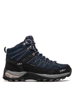 CMP Trekkingi Rigel Mid Wmn Trekking Shoe Wp 3Q12946 Granatowy ze sklepu MODIVO w kategorii Buty trekkingowe damskie - zdjęcie 181081606