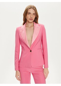 Fracomina Marynarka FQ24SJ2001W42901 Różowy Slim Fit ze sklepu MODIVO w kategorii Marynarki damskie - zdjęcie 181081708